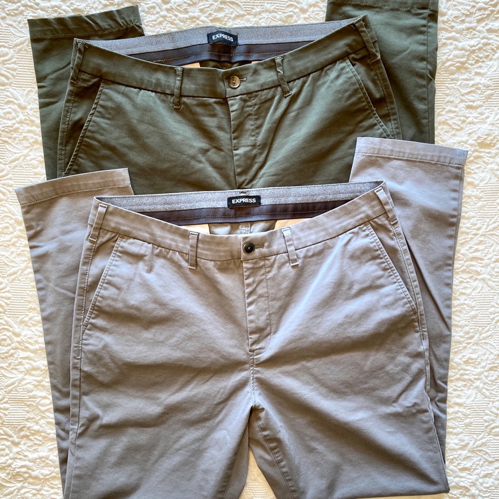 Two-Pair Men’s Express Pants
